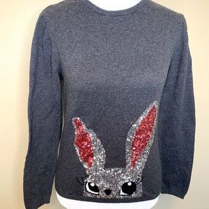 H&M bunny ear shirt, size 12-14 youth